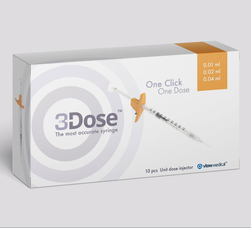 3Dose™ Unit Dose Injector - Box of 10
