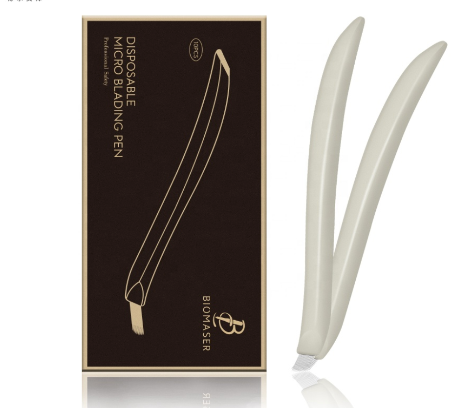 DISPOSABLE Microblading Pen – Manual Microblade Needle Tool – CF / U Needles